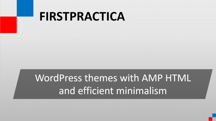 wordpress themes with amp html and minimalism